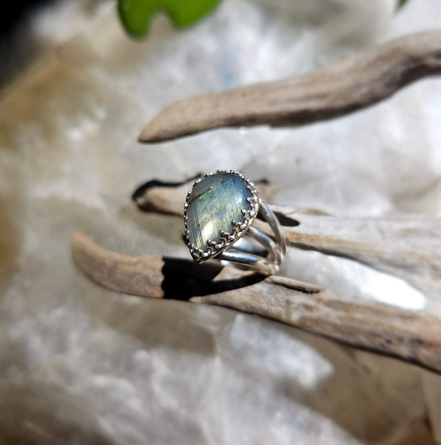 Labradorite Sterling Silver Ring