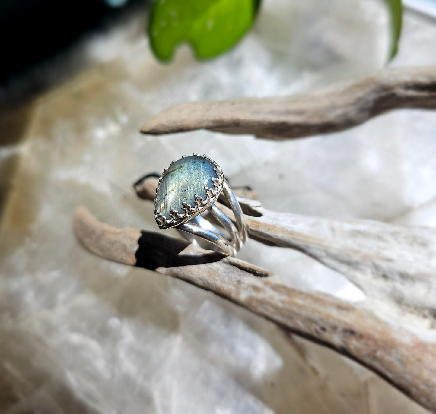 Labradorite Sterling Silver Ring