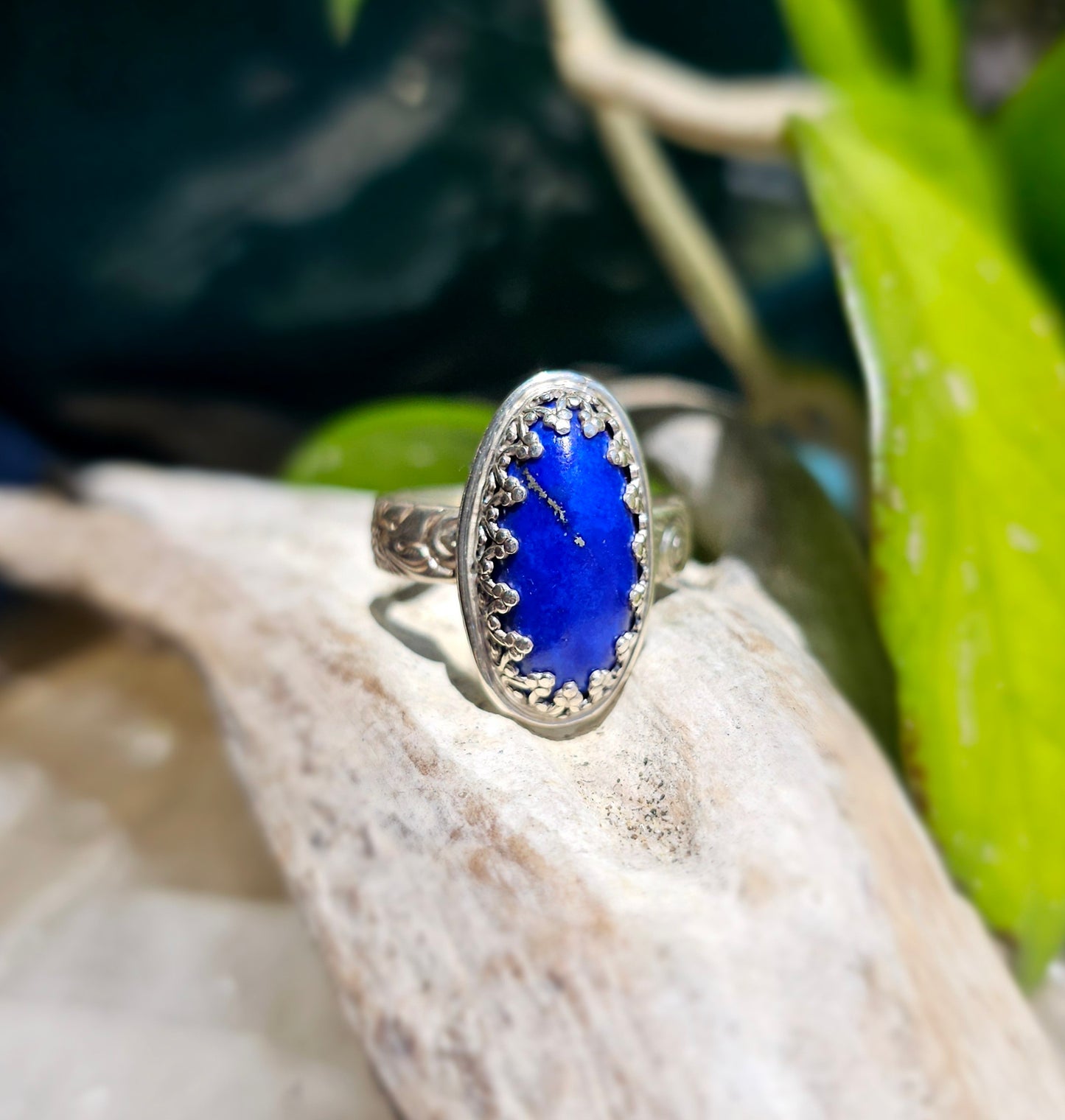 Lapis Lazuli Sterling Silver Ring