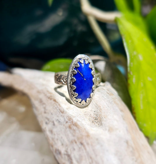 Lapis Lazuli Sterling Silver Ring